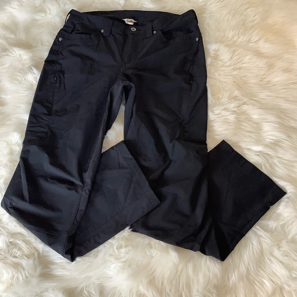 Duluth Trading Co Pants Womens 14x33 Black Flexpedition Hiking Stretch Outdoors - Picture 8 of 12